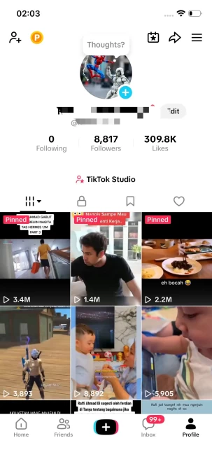 Instanly Delivery/ 8.8K Real Followers+300K Real Likes/ Tiktok Shop For Creator/ Live Stream/ Full Access