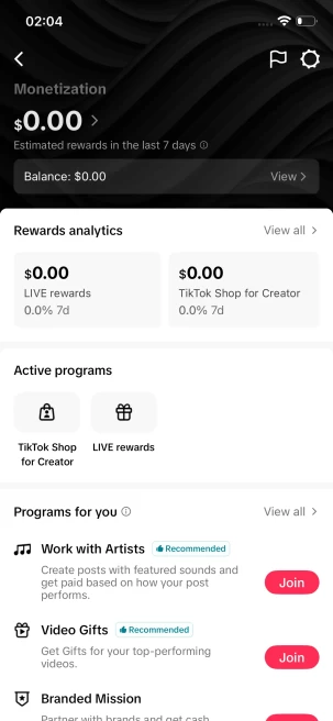 Instanly Delivery/ 23K Real Followers+1M Real Likes/ Tiktok Shop For Creator/ Live Stream/ Full Access