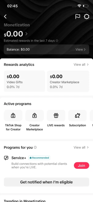 Instanly Delivery/ 107K Real Followers+4.8M Real Likes/ Tiktok Shop For Creator/ Live Stream/ Full Access