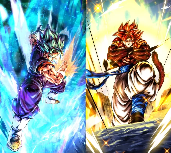 2UL [iOS]8S UL Super Saiyan God SS Vegito[red]+UL Super Saiyan4 Gogeta+43000CC+0~5LL[Global]Auto delivery[BNID Login]