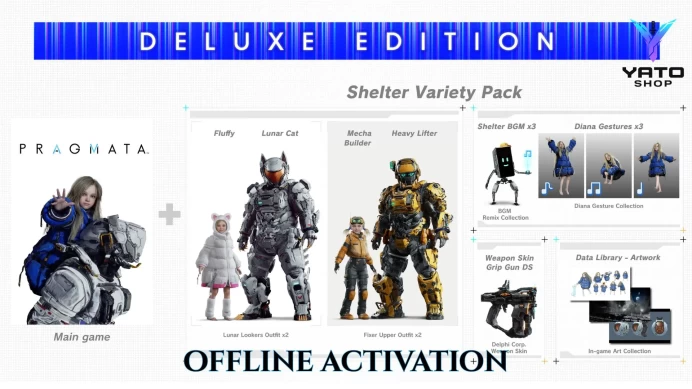 Pre-Order PRAGMATA Deluxe Edition+ CRIMSON DESERT Deluxe Edition| Play on Day 1 | Offline Activation | Lifetime Access | Fast Delivery