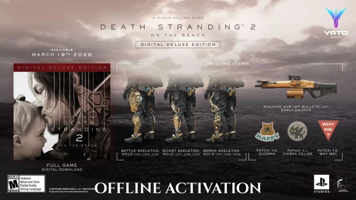  DEATH STRANDING 2 Digital Deluxe Edition + Resident Evil Requiem Deluxe  | Play on Day 1 | Offline Activation | Lifetime Access | Fast Delivery