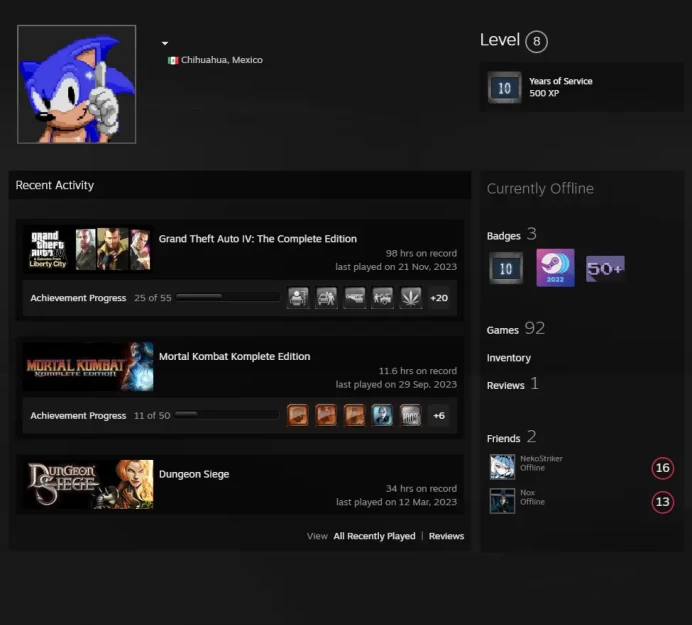 Steam Paid games 92 Game for 800$-Profile link