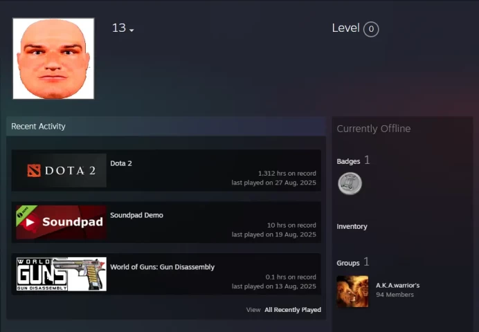 Dota 2 1312 hours-previous rank  ARCHON 5 (3063MMR)
