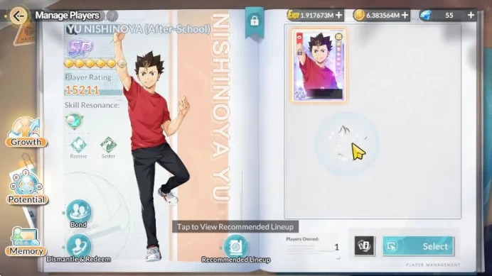 [SEA] Lv 39 | 1 SP (Nishinoya school)+Memo 1 UR (Motoya komori) 9 SSR (Tsukisihma+Memo,Kenma,Lev Haiba,Etc)Log Google(HFH1008)