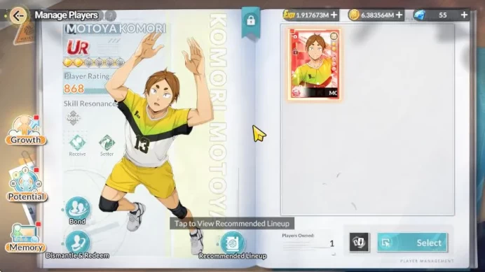 [SEA] Lv 39 | 1 SP (Nishinoya school)+Memo 1 UR (Motoya komori) 9 SSR (Tsukisihma+Memo,Kenma,Lev Haiba,Etc)Log Google(HFH1008)