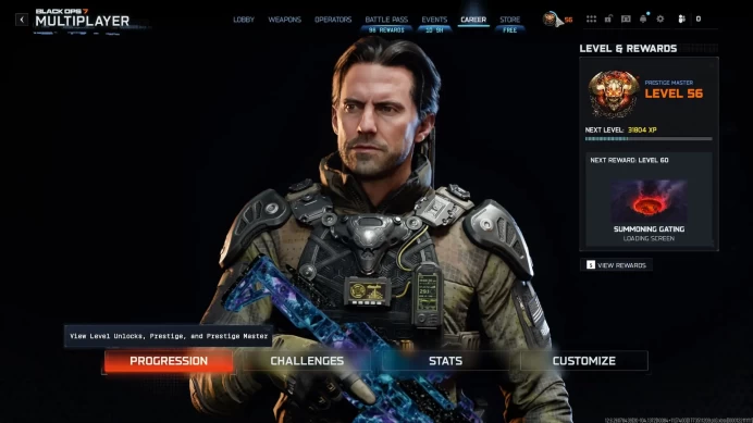 [ BLACK OPS 7 ] BO7 PRESTIGE MASTER | 30/30 SINGULARITY CAMO (HARD UNLOCKED) | 50 WINS DONE | 30 GUNS MAXED | VERY NUCLEAR CC | XBOX / PS / PC