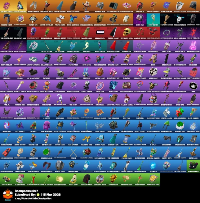 | Full Access | 157 skins | Lara Croft | Tony Stark | Kor | Clark Kent | The Mandalorian | Darth Vader |
