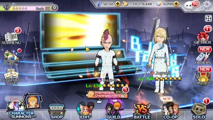 [GLOBAL]6K Orb+Fresh All Story|TYBW26(BazzB,Jugram),TYBW25 Toshiro,Parasol Shinji,TYBW24 Masculine,Isshin,Etc|Klab ID(BBS2433)