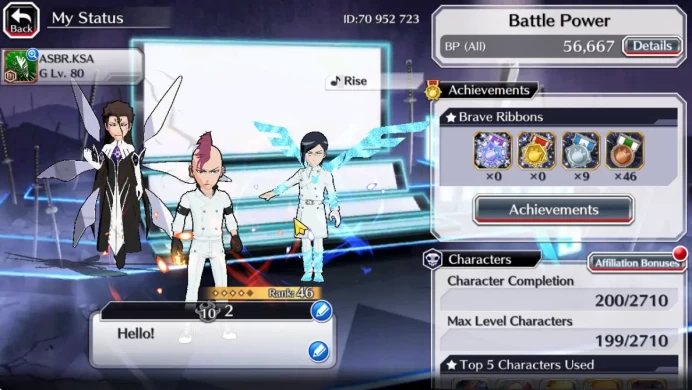 [GLOBAL]6K Orb+Fresh All Story|TYBW26(Uryu,BazzB),Aizen Renewd,TYBW25 Rangiku,Ichigo,TYBW24 Masculine,Isshin,Etc|Klab D(BBS2434)