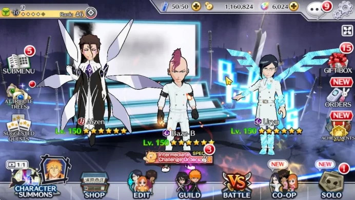 [GLOBAL]6K Orb+Fresh All Story|TYBW26(Uryu,BazzB),Aizen Renewd,TYBW25 Rangiku,Ichigo,TYBW24 Masculine,Isshin,Etc|Klab D(BBS2434)