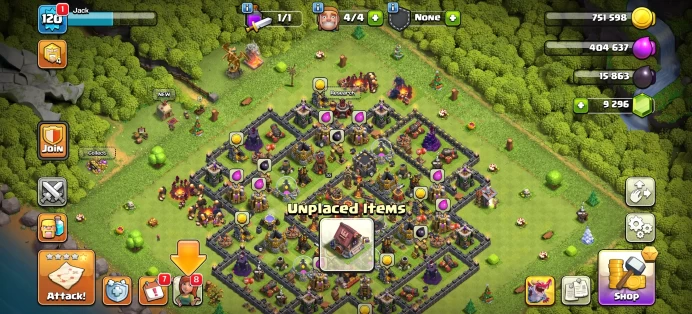 [Code 9539] Th10 XP 120 / Tree 2014 + 9k Gems / Very Cheap