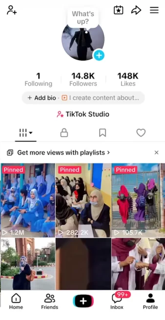 France Monetized Account/ 14K Real Followers+148K Real Likes/ Creator Rewards Program Activated/ Full Access