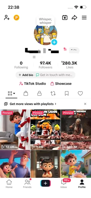 Instanly Delivery/ 97K Real Followers+280K Real Likes/ Tiktok Shop For Creator/ Live Stream/ Full Access