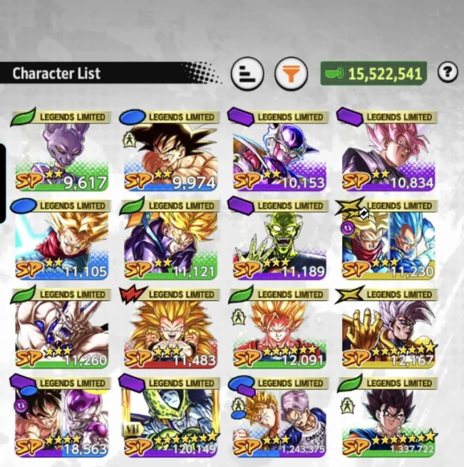 D979-IOS+Android-UL Trunks Full Red Star+LR Super Vegito+16 Legends Limited+Good Team+Equipment+Trunks and Gohan+Trunks and Vegeta