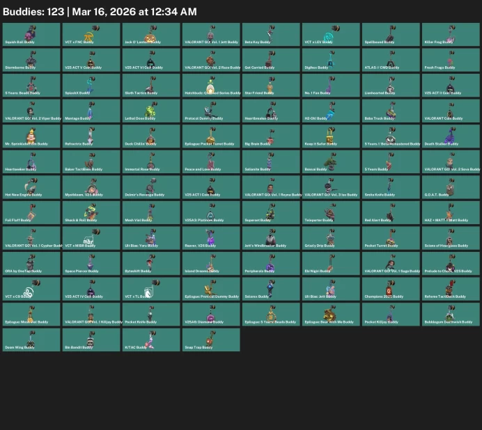 EU / 134 skins / Evori Dreamwings Vandal / ORA by OneTap Vandal / Neo Frontier Axe / Dolmir's Judgement