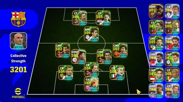 Mobile|2 Big Time,Rivldo,Frnak Lampardl,Andriy Scevenko(Acc Burst),Neymar r*Blitz Curler)Etc|TakeEmail(EF1449)
