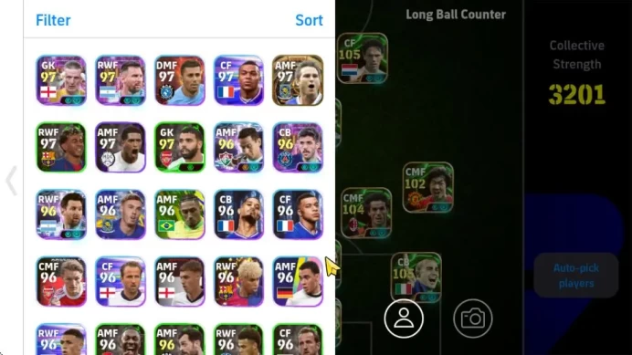 Mobile|2 Big Time,Rivldo,Frnak Lampardl,Andriy Scevenko(Acc Burst),Neymar r*Blitz Curler)Etc|TakeEmail(EF1449)