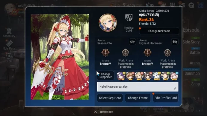 Global Unverif|Starter|2 ML (Astromancer Elena,Sage Baal),Setsuka,Tenebria,Vildred|PoH+Bless ON|4K Energy+3K Stigma|Stove|ES3501