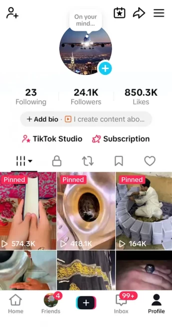 France Monetized Account/ 24K Followers+850K Likes/ Creator Rewards Program Activated/ Live Stream/ Full Access
