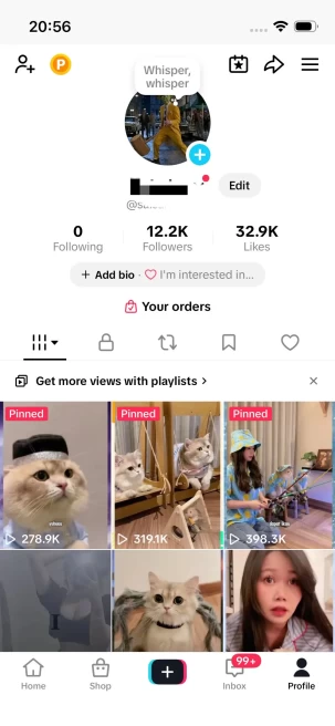 Instanly Delivery/ 12K Real Followers+30K Real Likes/ Pets Niche/ Live Stream/ Full Access