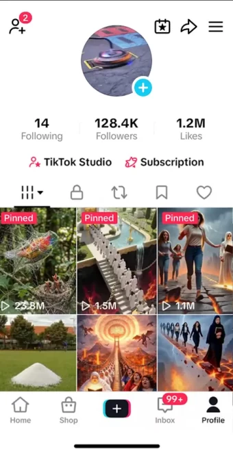 Instanly Delivery/ 128K Real Followers+1.2M Real Likes Account/ Live Stream/ Full Access