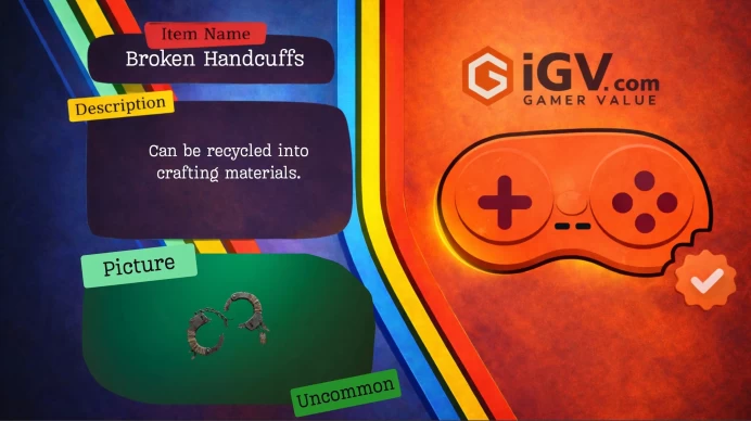⮞ Broken Handcuffs ⮜  10-Minute Fast Service  ⮞ AKMShoppp ⮜ 