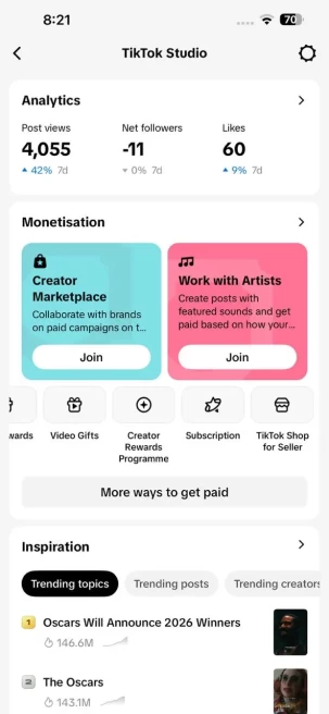 Trending TikTok Account – 18K Real Followers