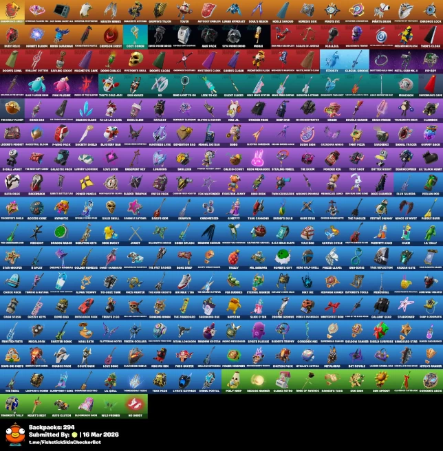 | Full Access | 188 Skins | Polo Prodigy | Tony Stark | Spider-Man | Clark Kent | Rick Sanchez |