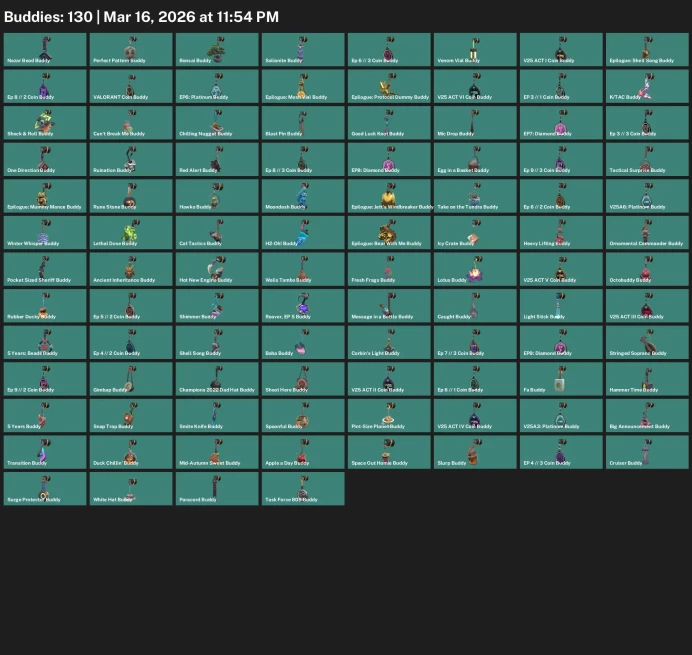 EU / 62 skins / Reaver Karambit / Evori's Spellcaster / Sentinels of Light Vandal / Mystbloom Vandal /