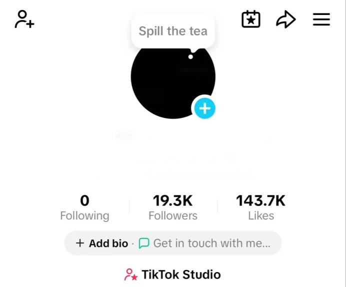 FR France| Account 19.2K Real Followers /Creator Rewards Program Active/143.7K Real Likes/ Email Include