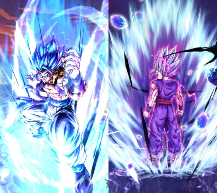 2UL [iOS]8S UL Super Saiyan God SS Gogeta[purple]+UL Beast Gohan[blue]+43000CC+0~5LL[Global]Auto delivery[BNID Login]