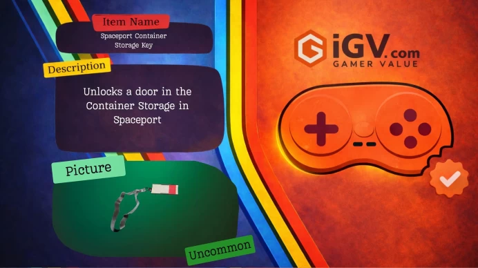 ⮞ Spaceport Container Storage Key ⮜  10-Minute Fast Service  ⮞ AKMShoppp ⮜ 
