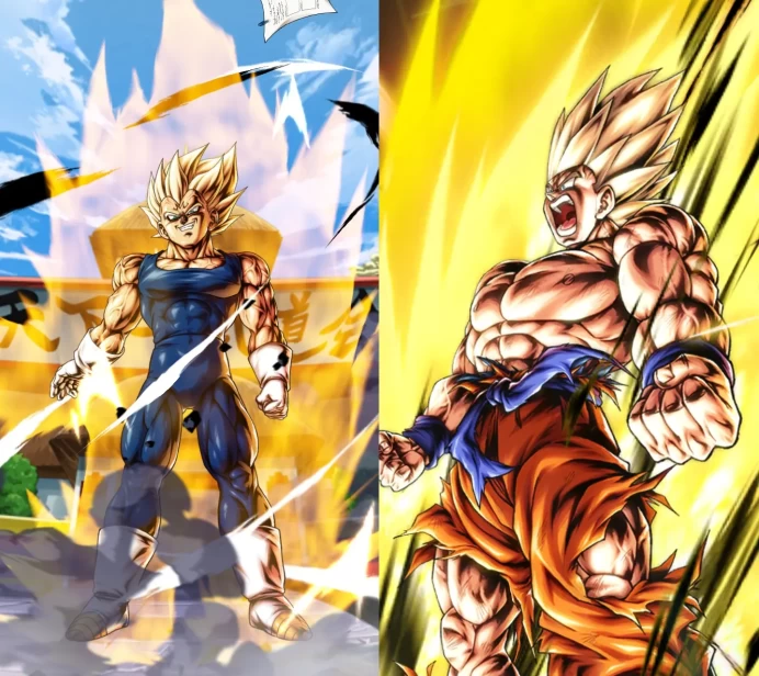 2UL [iOS]8S UL Majin Vegeta[yellow]+UL Super Saiyan Goku[yellow]+45000CC+0~5LL[Global]Auto delivery[BNID Login]
