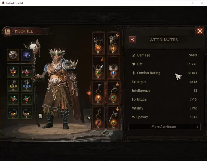 NA-Chains of Honor|Lv60 (555)|Druid|33K CR|Reso 300|Paragon Maledictor|Inferno I | Hellquary Lv 21|CheckSS(DI1139)