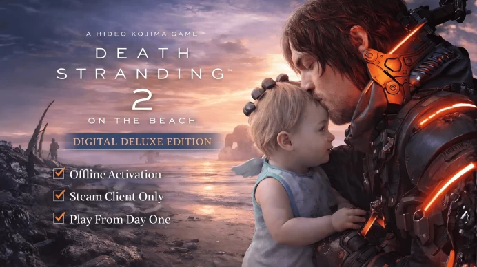 DEATH STRANDING 2: ON THE BEACH - Digital Deluxe ◈ Steam Offline Activation ◈ No Queue ◈ Instant Delivery ◈ Lifetime Access ◈ Steam Client Only