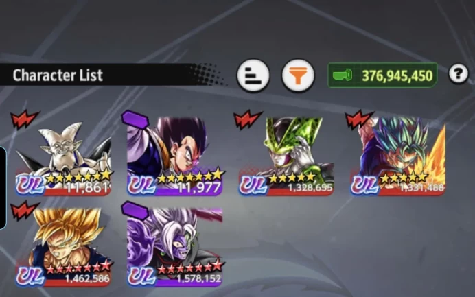 D983-IOS+Android-Vip Team Future+6 ULTRA+46 Legends+Vip Equipment+Good Zenkai+Full Red Star(Zamasu+Goku Black+Vegito Greenn)+SS2 Gohan+Trunks&