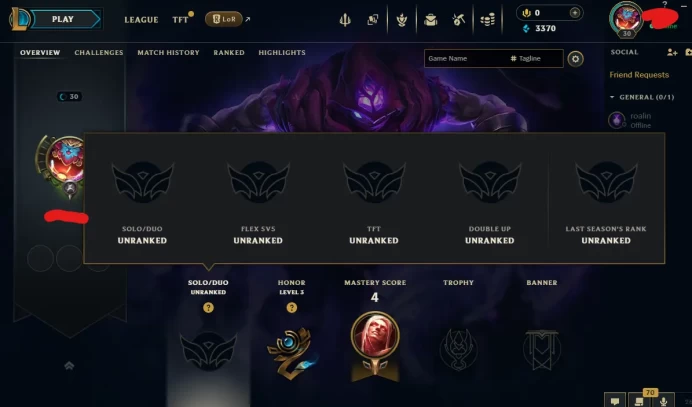【TR 】Level 30 20 Champ/ 0 Skins Full Access High Quality Account Instant Delivery️