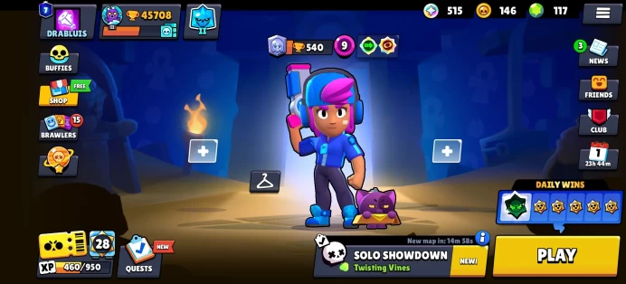 [Code 9572] Level 175 / 45k Trophy + Shelly Star + 294 Skins / Very Rare