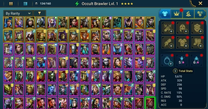 Starter acc with 2 Maneaters : 90k energy / 60 mln coins / Kreela, Arix, Ninja + 20 Login Legendaries / Demytha, Venomage