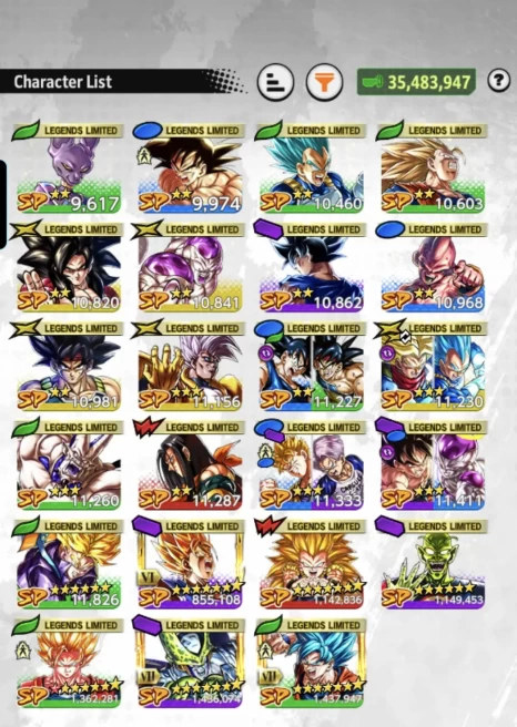 D985-IOS+Android-LR(Super Vegito+Piccolo)+4 UL(SS Namek Goku+Buu Kid)+23 Legends+Nice Team+Good Equipment+SS2 Goku+Trunks&Gohan+Gotenks+Cell