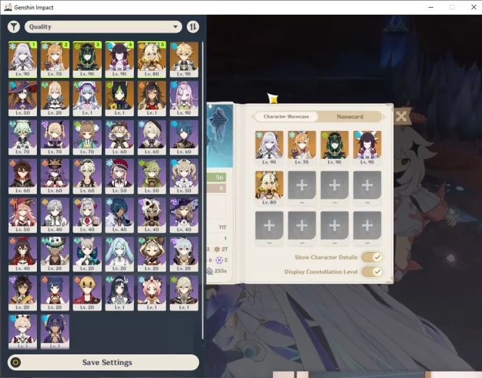 ASIA|AR 56|5 Limited +2(*5Weapon)| [Xilonen+C1] Skirk,Columbina,Nefer,Escoffier |1 Skin|Mc Male|Take Mail|Check SS(GI5469)