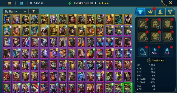Starter acc with Cecilia : 88k energy / 59 mln coins / Sicia, Oella, Arix, Ninja + 20 Login Legendaries / Doompriest, Deacon
