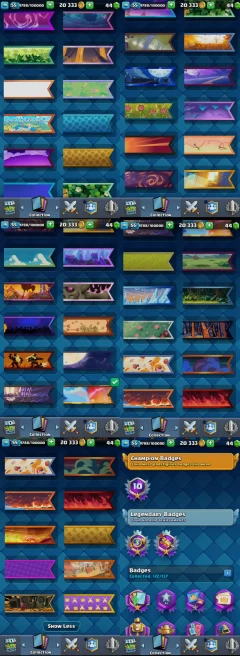 [KTL 14] | 9030 Cups | 55 Level- 81 Emote-7 Tower Skin-64 Banner Dec.-68 Banner Frames-17 Evo/5 Hero Cards | Lifetime Warranty | 100% Secure