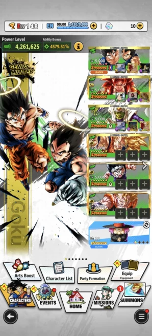 D992-IOS+Android-New Fusion Goku&Vegeta Full Red Star+Good Team+Fusion+Good Equipment+SS4 Gogeta Zenkai+Vegito Green Red Star+SS3 Goku Zenkai+Go
