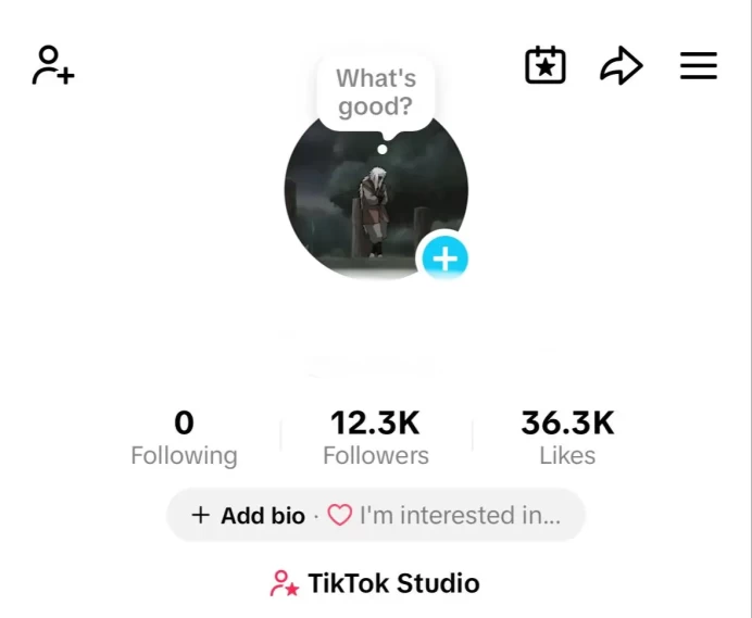 FR France| Account 12.3K Real Followers /Creator Rewards Program Active/36.3K Real Likes/ Email Include