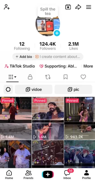 Instanly Delivery/ 124K Real Followers+2.1M Real Likes Account/ Live Stream/ Full Access