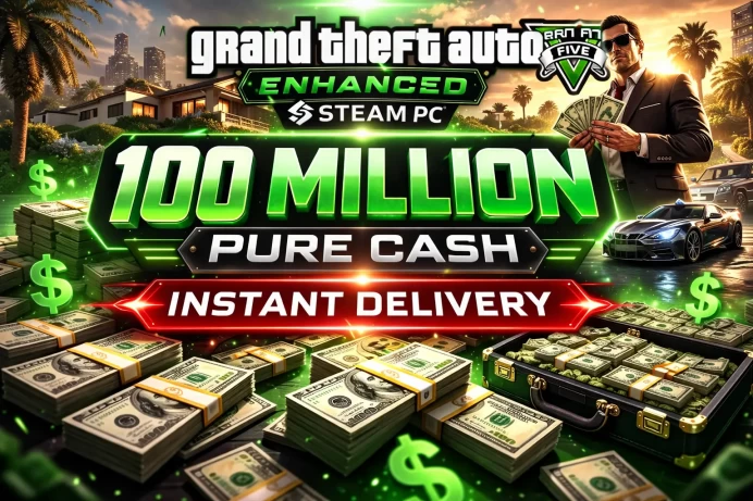 [ ENHANCED STEAM PC ] MALE + 100 MILLION PURE CASH + 15 RP LVL + INSTANT DELIVERY + FAST