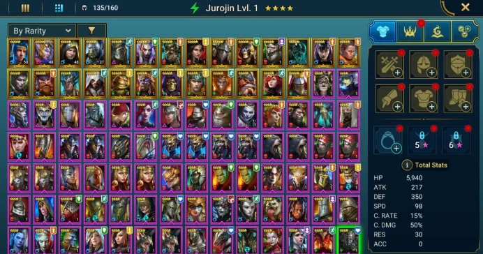 Starter acc with Hekaton : 94k energy / 60 mln coins / Hurndig, Lyssandra, Septimus, Arix, Ninja + 20 Login Legendaries
