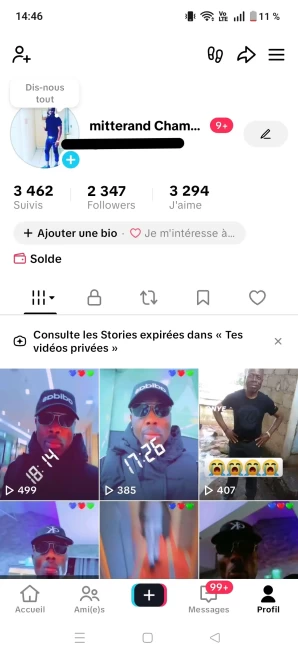 [Code 9580] Local France/ Balance 8$ + 2300 Followers + 3200 Likes / Very Rare